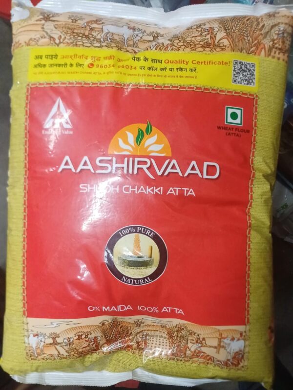 Ashirwad shuddh chakkti aata 5kg