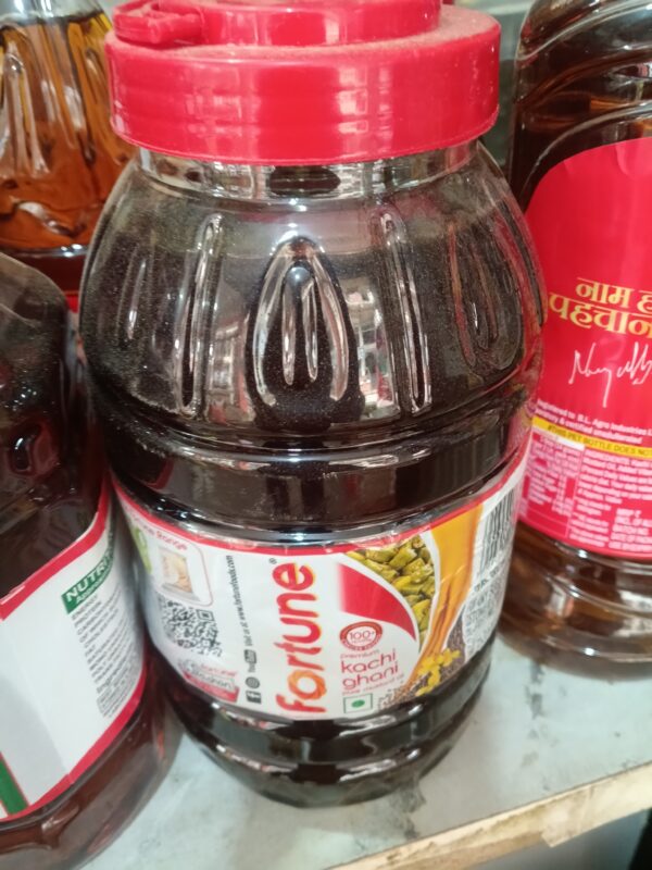 Fortune kacche Ghani cooking oil 2 litre