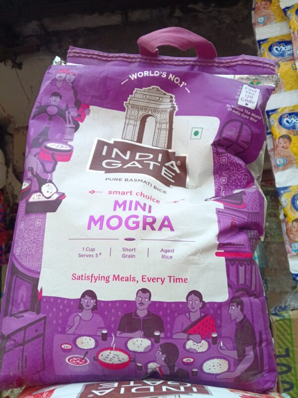 India gate mini mogra rice 5 kg