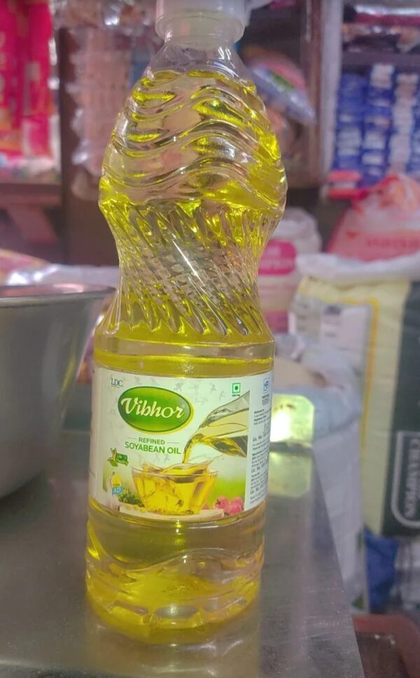 Vibhor refaid soyabeen oil1ltr