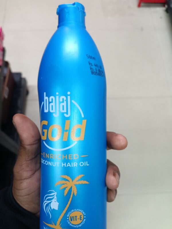 Bajaj gold coconut oil 500ml