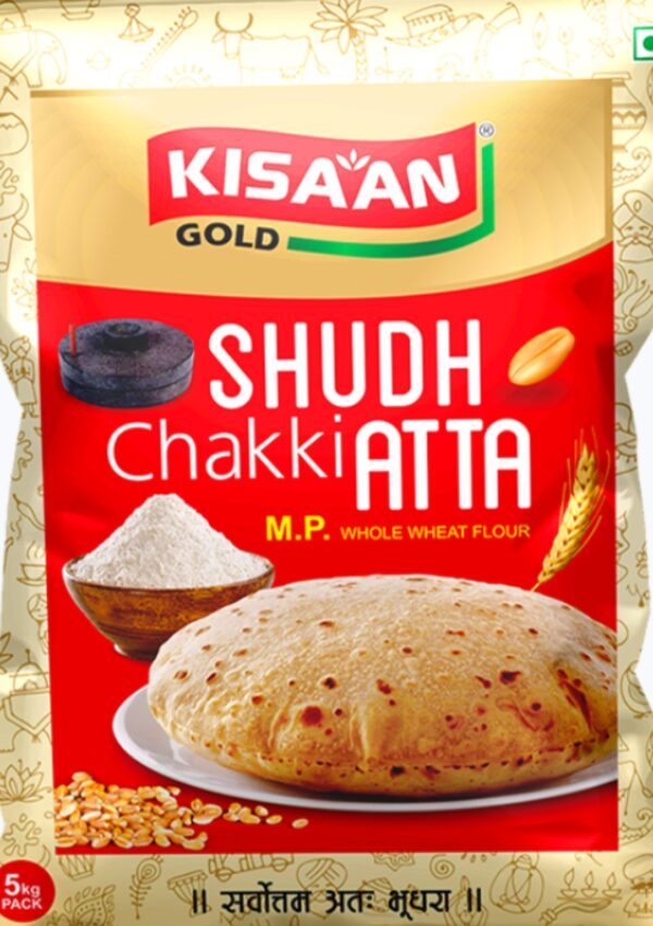 Kisan gold shudhi chakki aata 5kg