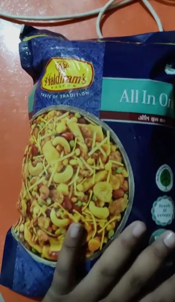 Haldi ram all in one namkeen 400gm