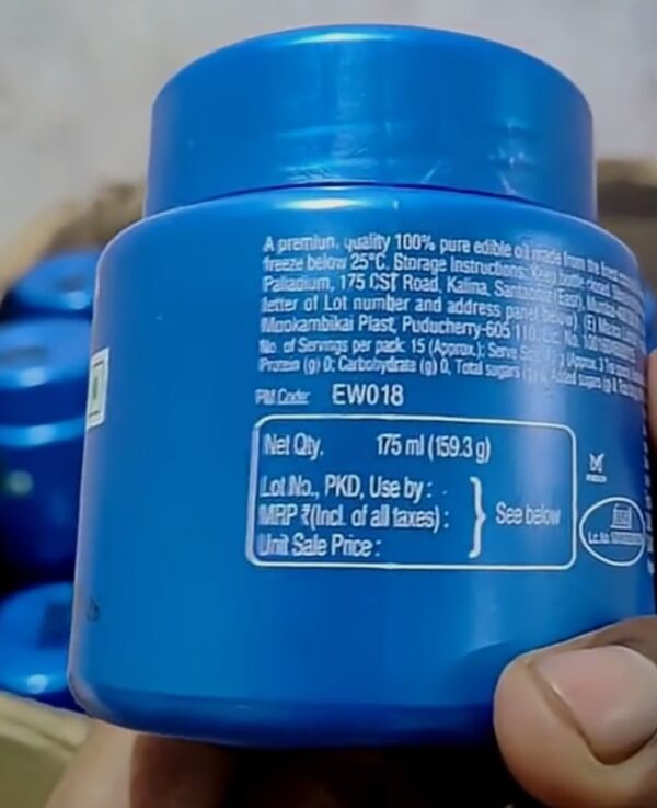 Parachute coconut oil 175ml