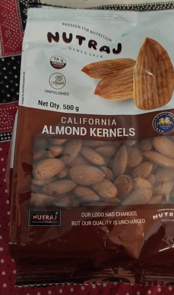 Nutraj california almond Badam 500 gm