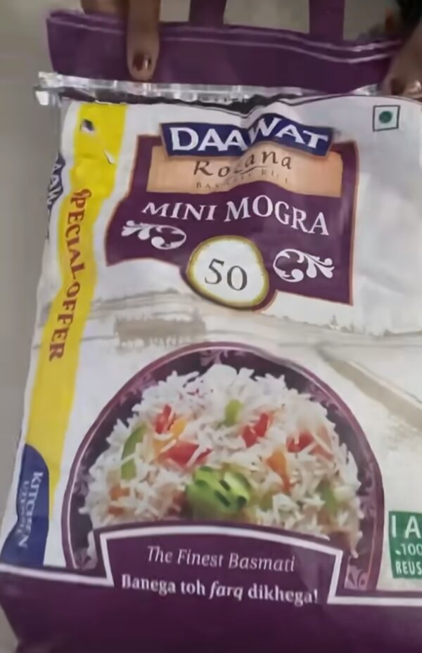Dawat mini mogra the finest basmati 10kg