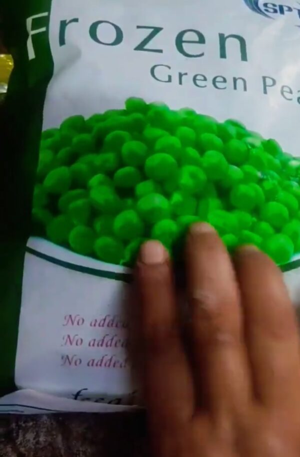 Frozen green peas (matar) 1 kg