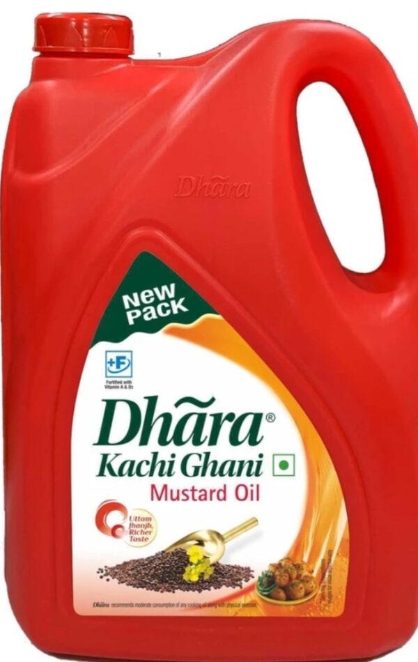 Dhara kachchi ghani master oil 5kg