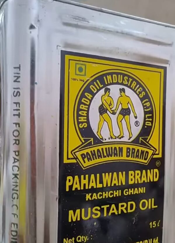 pahlwan brand mustard oil 15kg