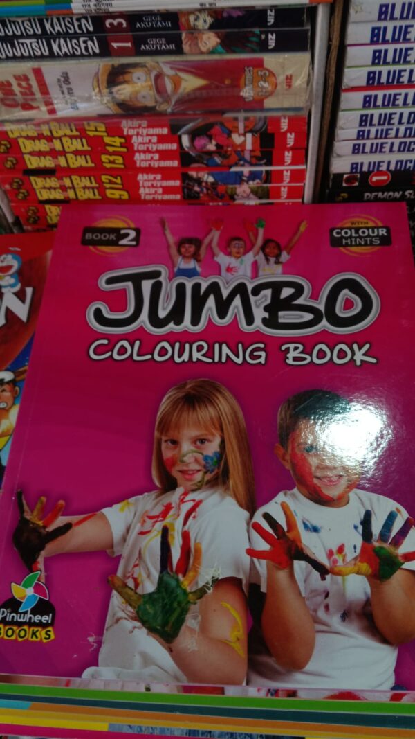 jumbo colouring book