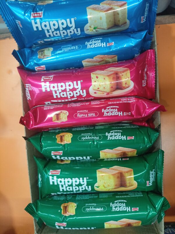 Parle happy cake